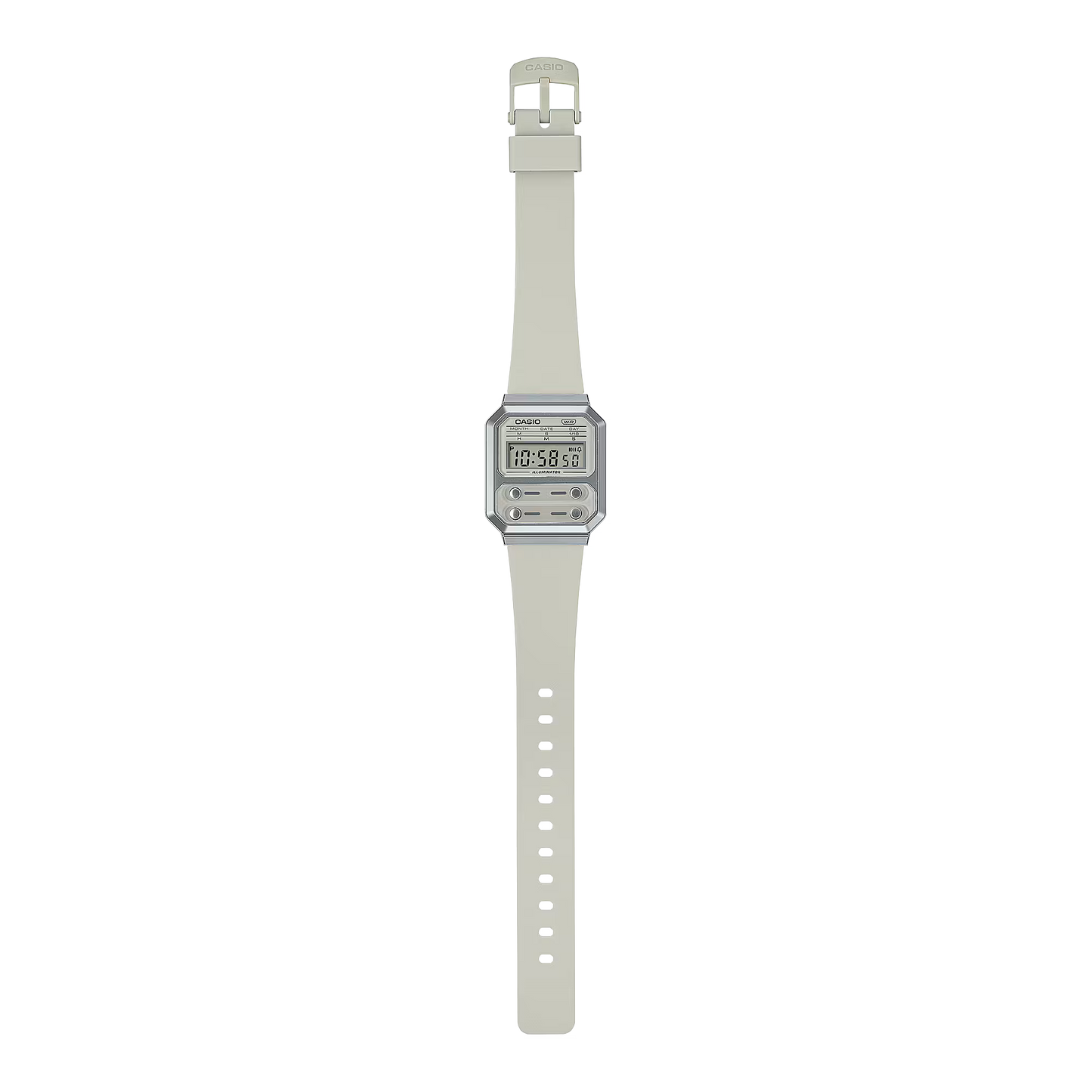 CASIO A100WEF-8A A100WEF A100 WHITE DIGITAL WATCH