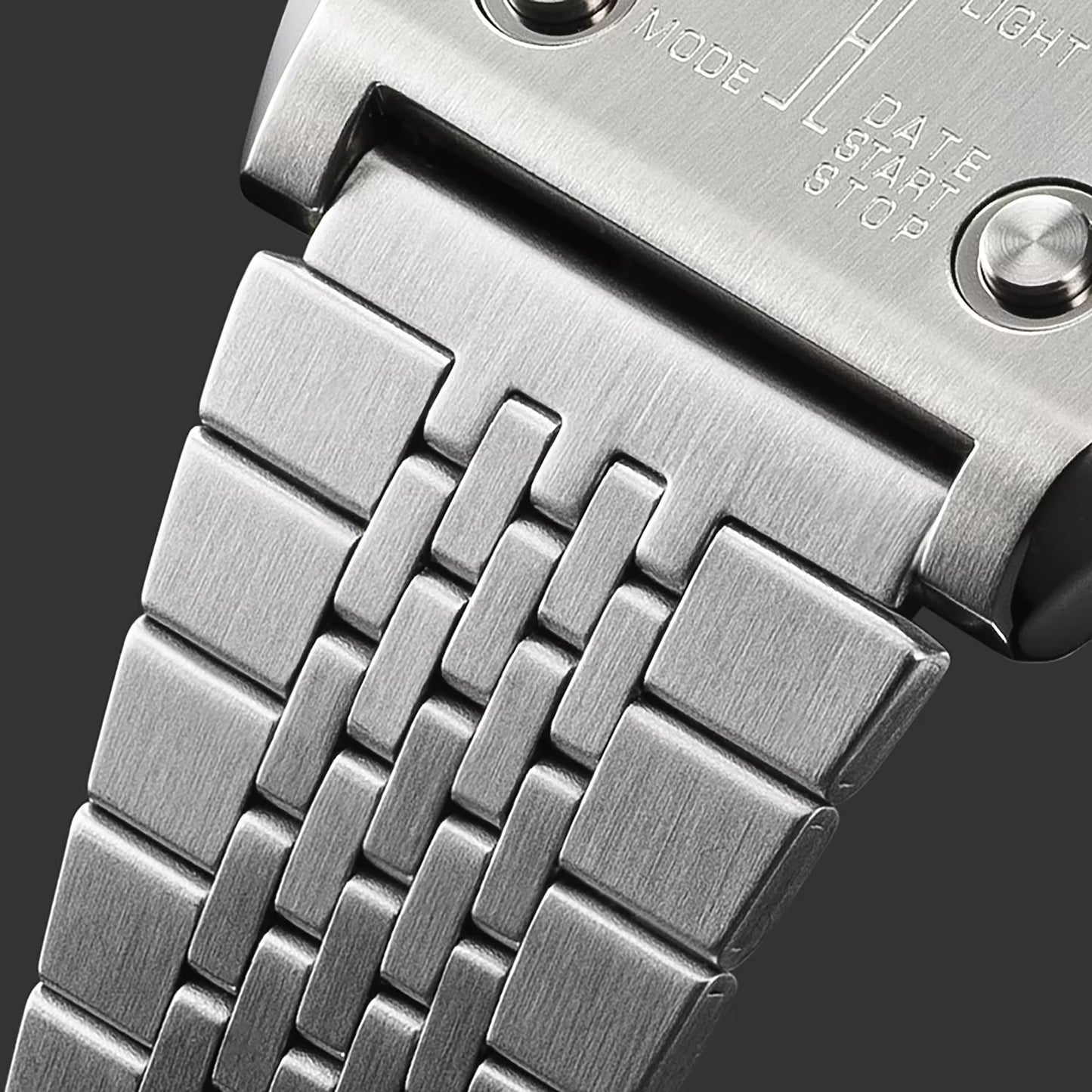 CASIO A1100D-1VT A1100D A1100 VINTAGE SERIES SILVER DIGITAL WATCH