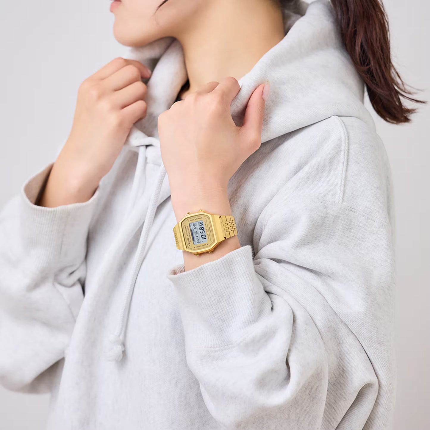 CASIO ABL-100WEG-9A ABL100WEG GOLD BLUETOOTH DIGITAL WATCH