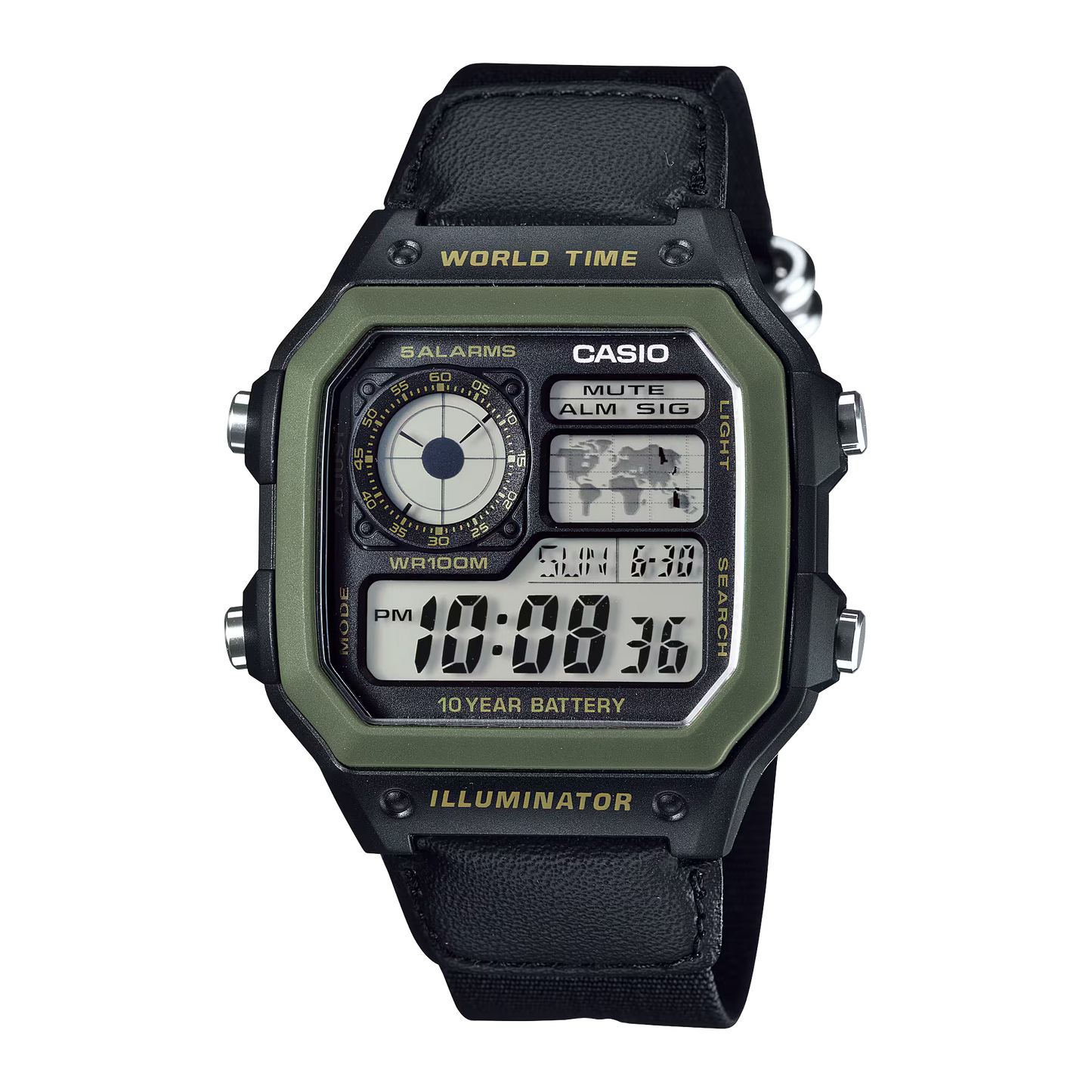 CASIO AE-1200WHB-1B AE1200WHB-1BV CASIO ROYALE DIGITAL WATCH