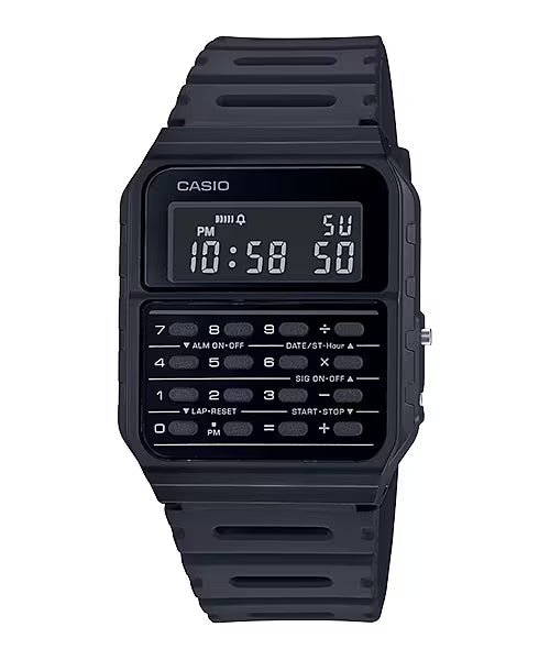 CASIO CA-53WF-1B CA53 CLASSIC CALCULATOR BLACK DIGITAL WATCH