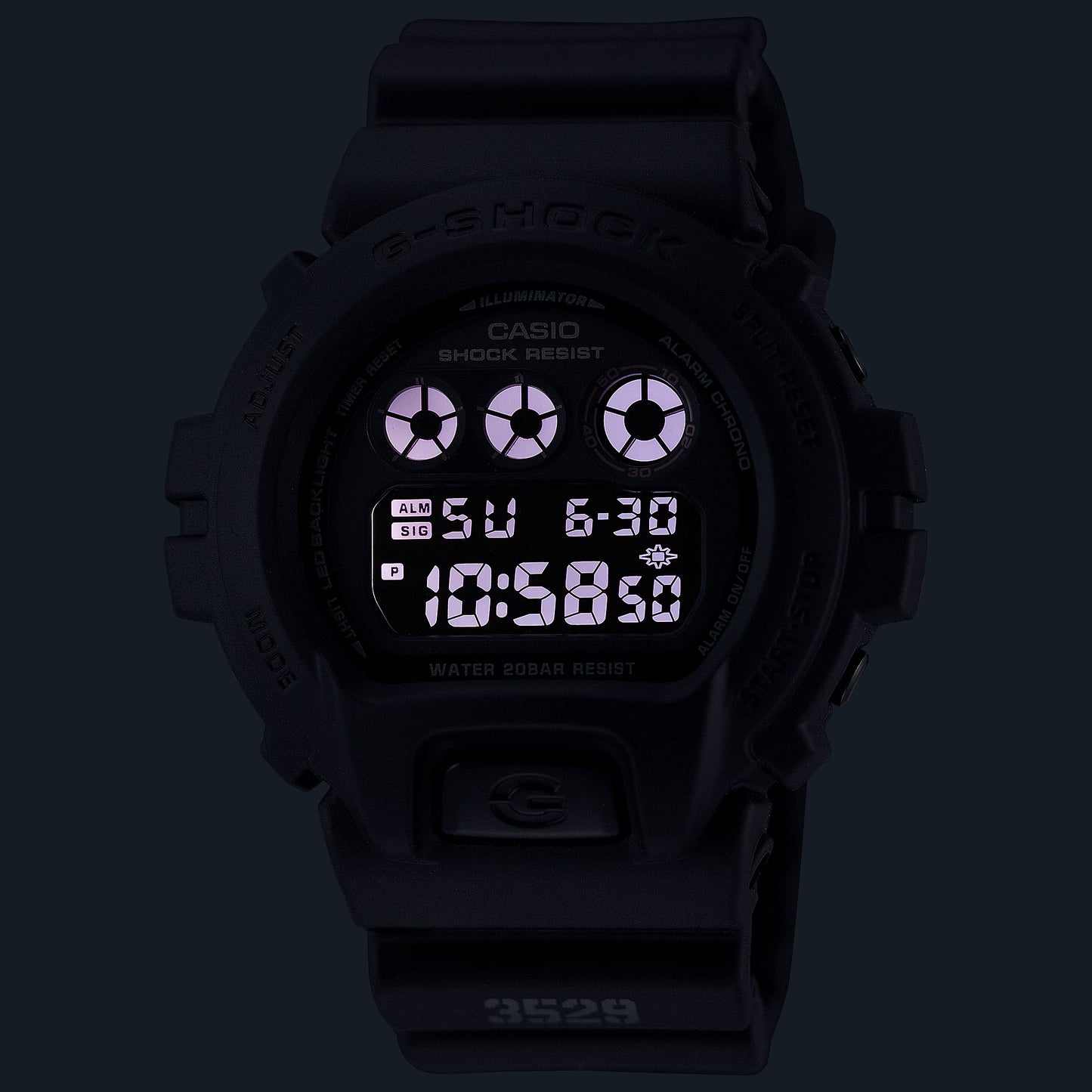 CASIO G-SHOCK DW-6900UMS-1 DW6900 MILITARY SERIES MEN'S WATCH