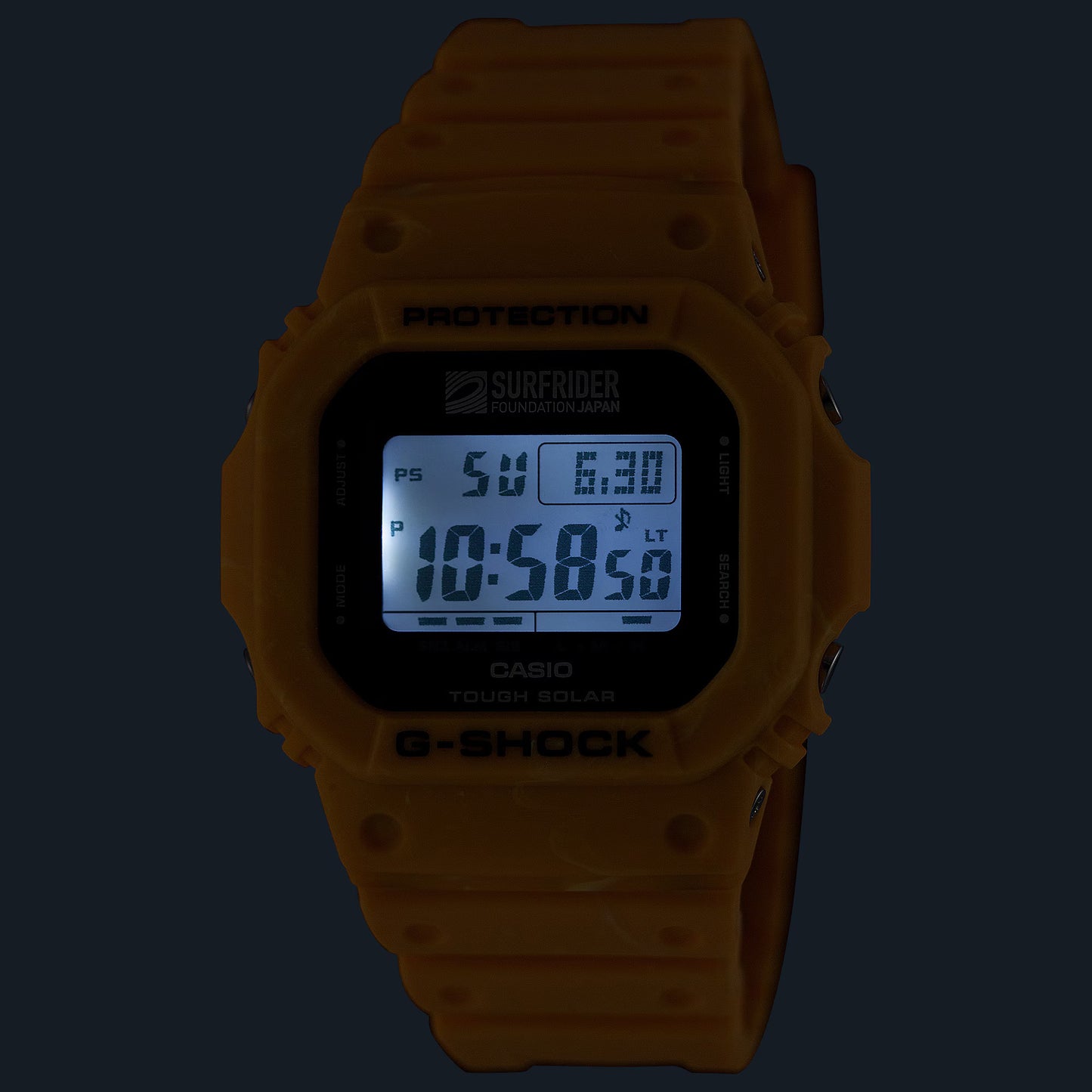 CASIO G-SHOCK G5600SFJ-9 SURFRIDER FOUNDATION DIGITAL WATCH