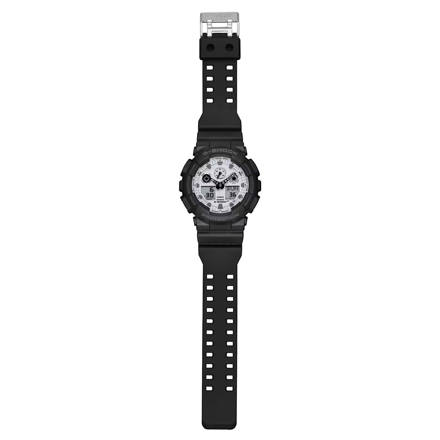 CASIO G-SHOCK GA-100WD-1A GA100WD-1A WHITE DIAL MEN'S WATCH