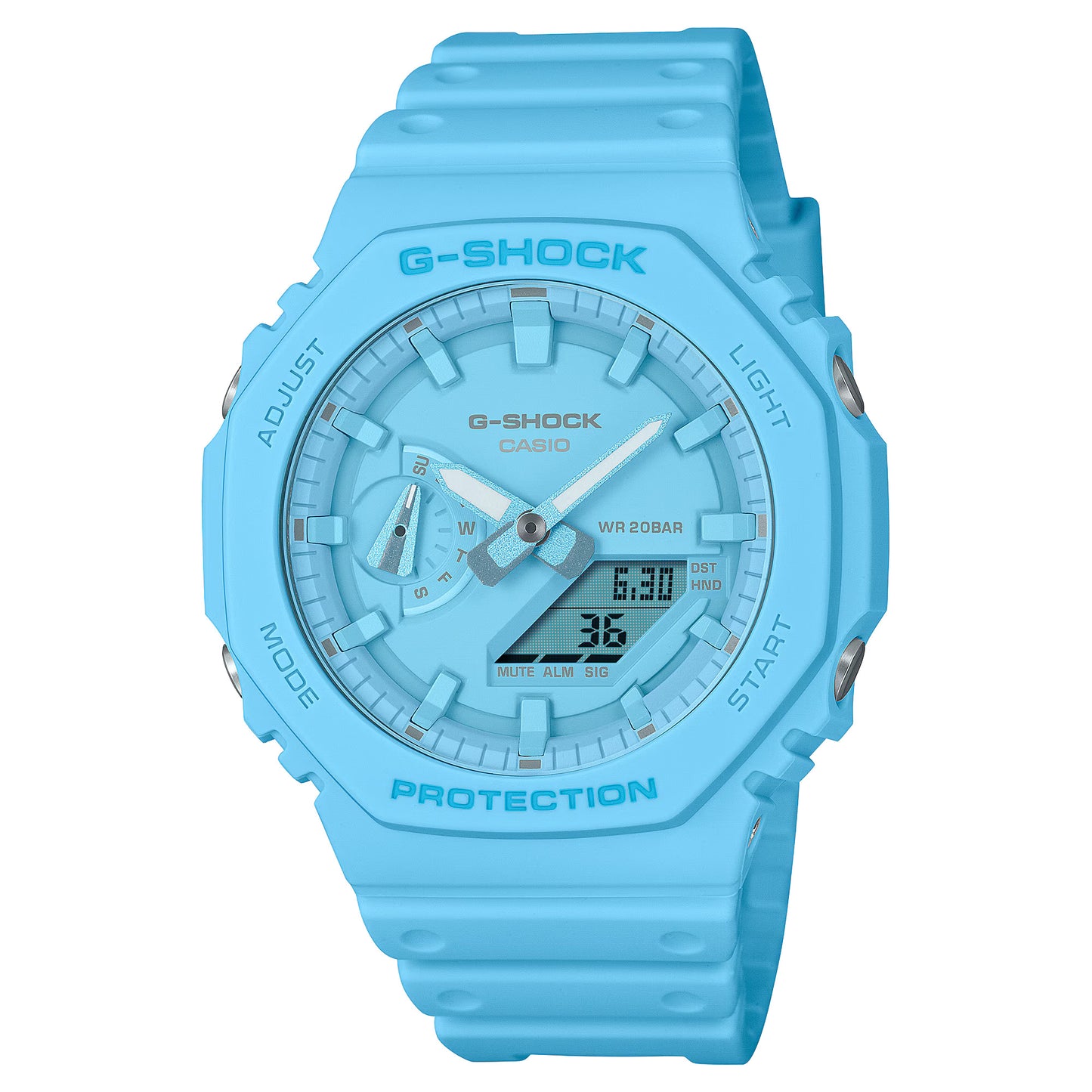 CASIO G-SHOCK GA-2100-2A2 GA2100-2A2 MEN'S ANALOG DIGITAL WATCH