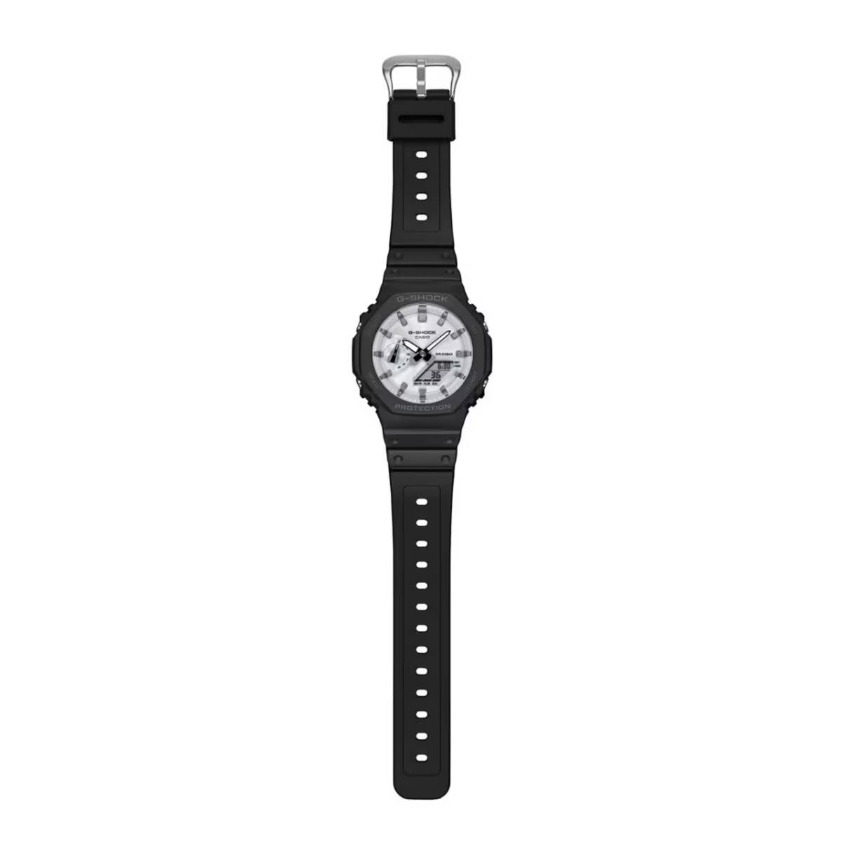 CASIO G-SHOCK GA-2100WD-1A GA2100 BLACK/WHITE MEN'S WATCH