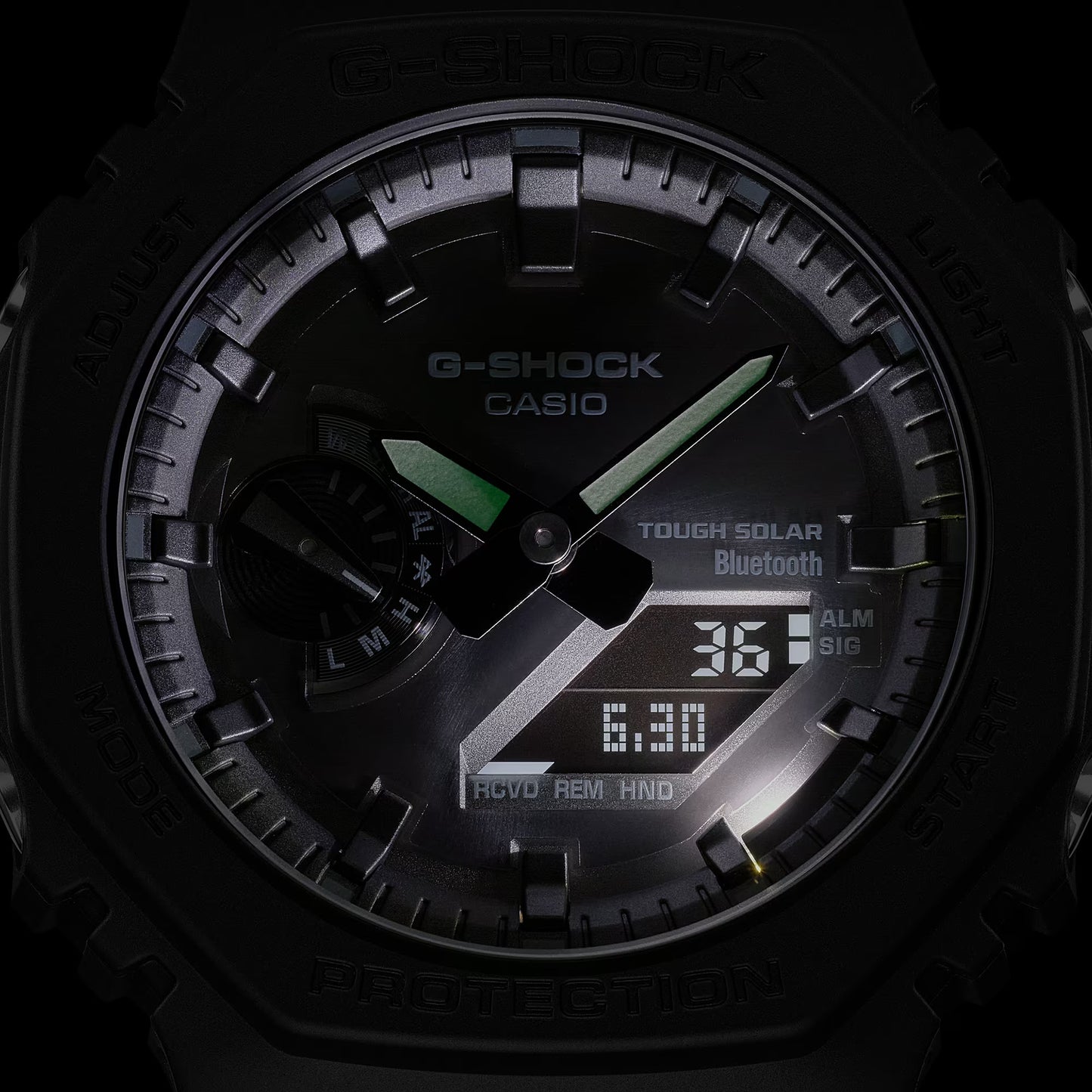 CASIO G-SHOCK GA-B2100-1A1 GAB2100 SOLAR BLUETOOTH MEN'S WATCH