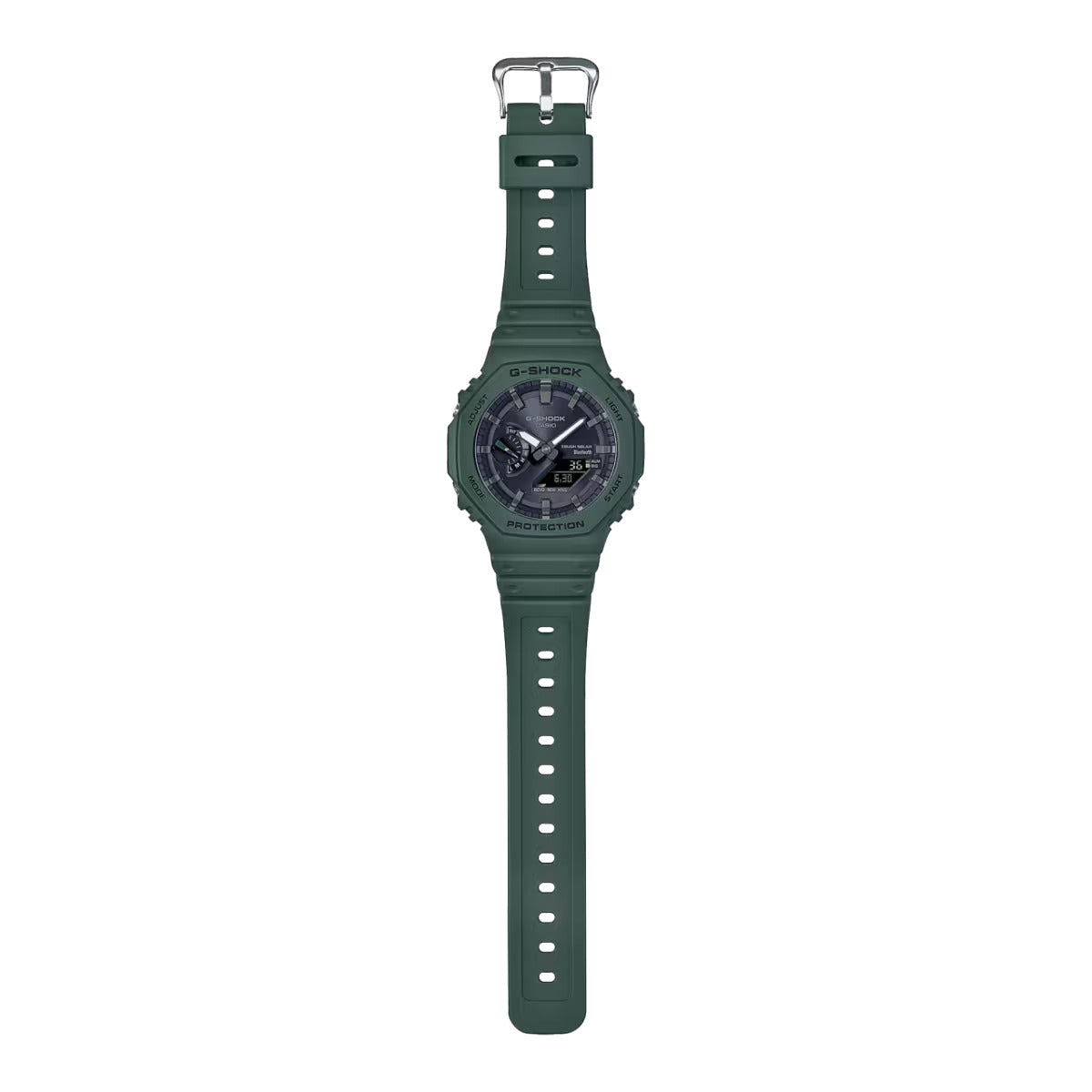 CASIO G-SHOCK GA-B2100-3A "CASIOAK" GREEN SOLAR BLUETOOTH A/D WATCH