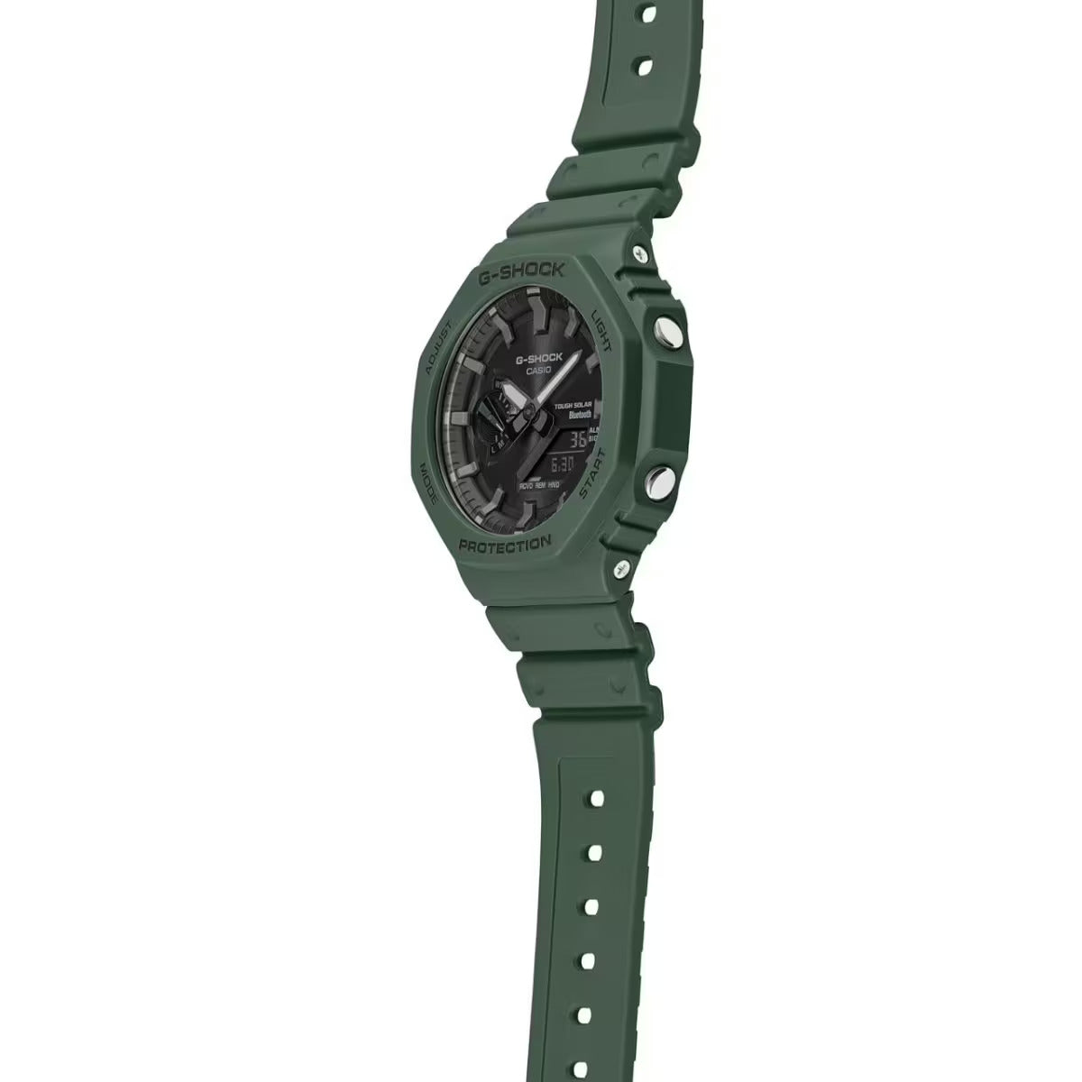 CASIO G-SHOCK GA-B2100-3A "CASIOAK" GREEN SOLAR BLUETOOTH A/D WATCH