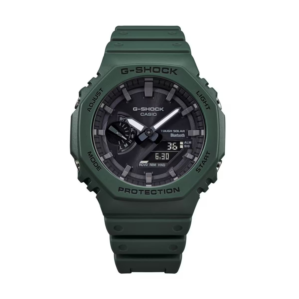 CASIO G-SHOCK GA-B2100-3A "CASIOAK" GREEN SOLAR BLUETOOTH A/D WATCH