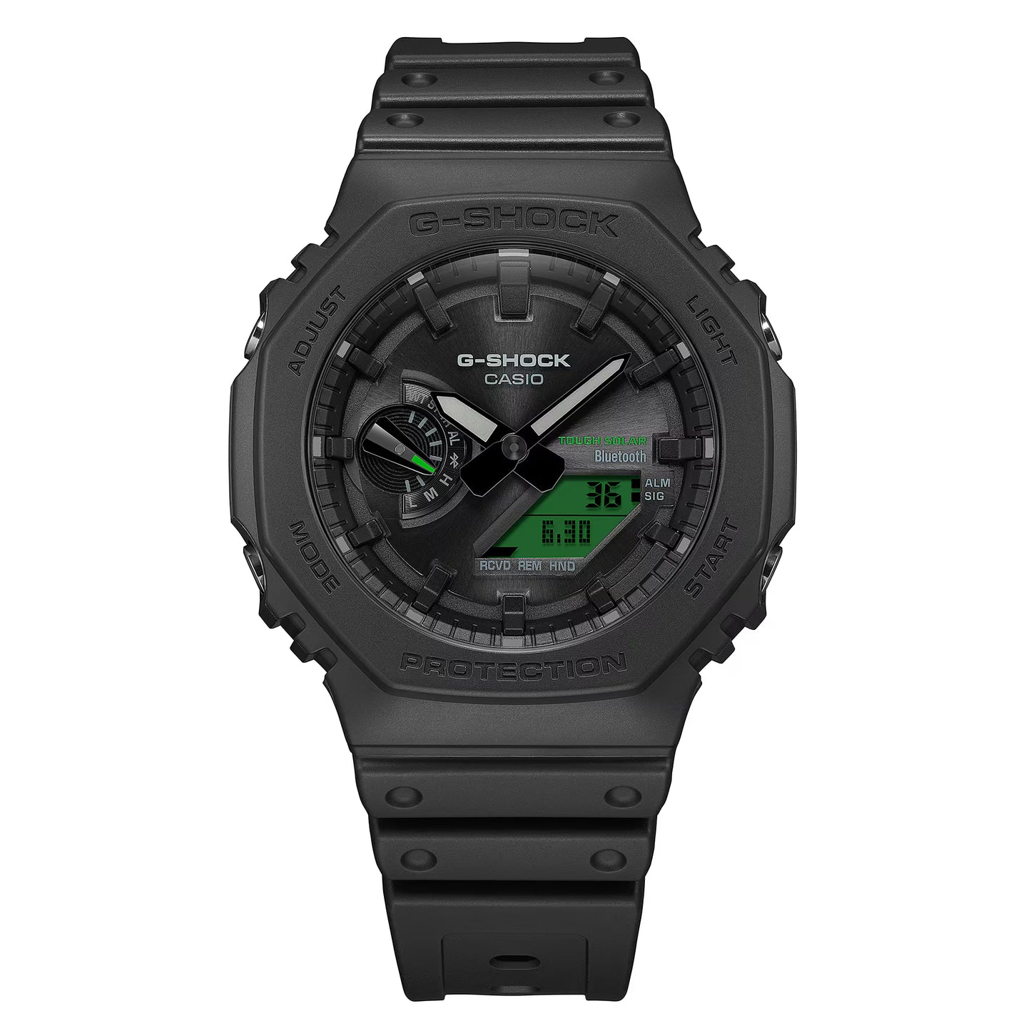 CASIO G-SHOCK GA-B2100BEG-1A ELECTRO GREEN SOLAR MEN'S WATCH