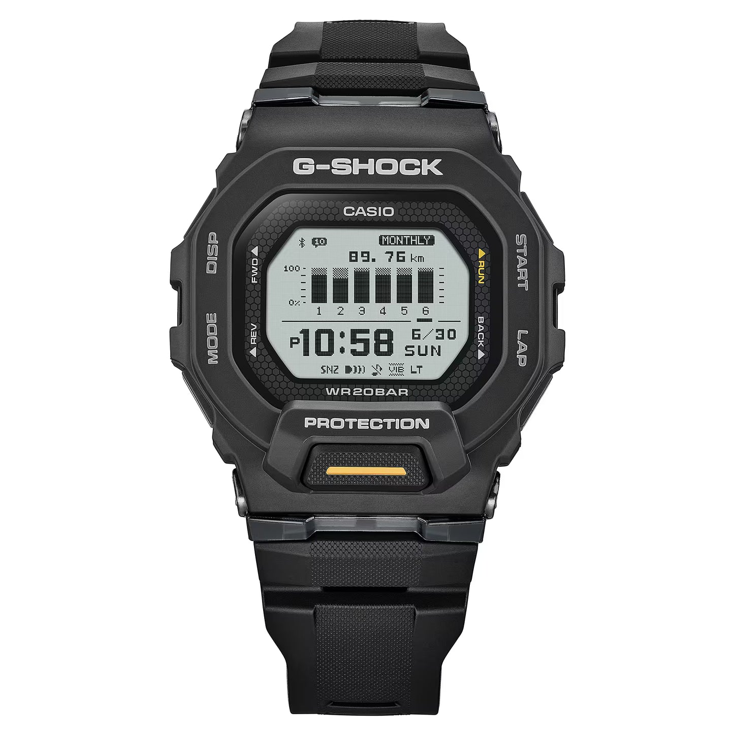 CASIO G-SHOCK GBD200-1A1 GBD-200-1A1 BLUETOOTH BLACK DIGITAL WATCH