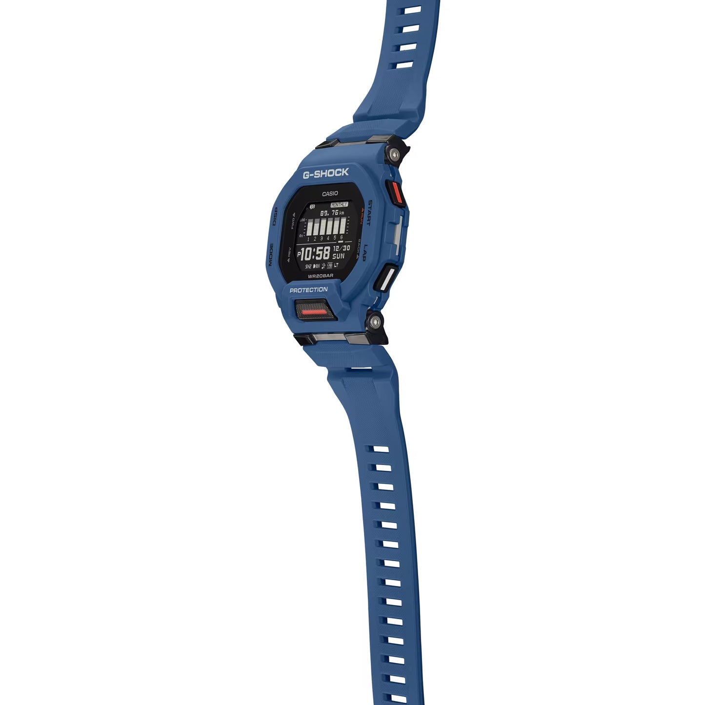 CASIO G-SHOCK GBD-200-2 G-SQUAD BLUETOOTH BLUE DIGITAL WATCH
