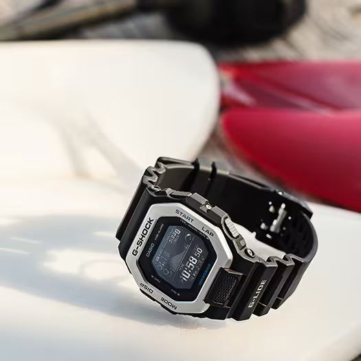 CASIO G-SHOCK GBX-100-1 G-LIDE BLUETOOTH BLACK DIGITAL WATCH