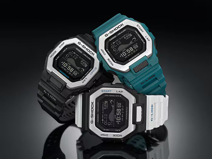 CASIO G-SHOCK GBX-100-1 G-LIDE BLUETOOTH BLACK DIGITAL WATCH
