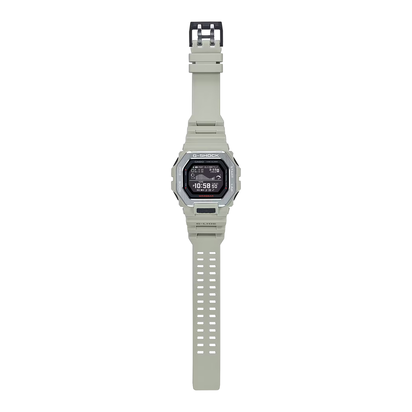 CASIO G-SHOCK GBX-100-8 G-LIDE BLUETOOTH GRAY / TAN DIGITAL WATCH