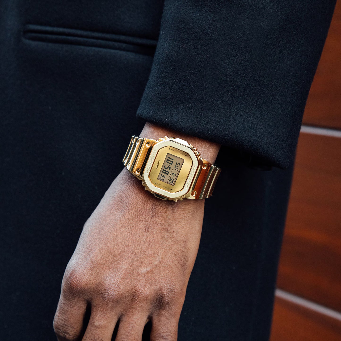 CASIO G-SHOCK GM5600YMG-9 GM-5600YMG-9 GOLD DIGITAL WATCH
