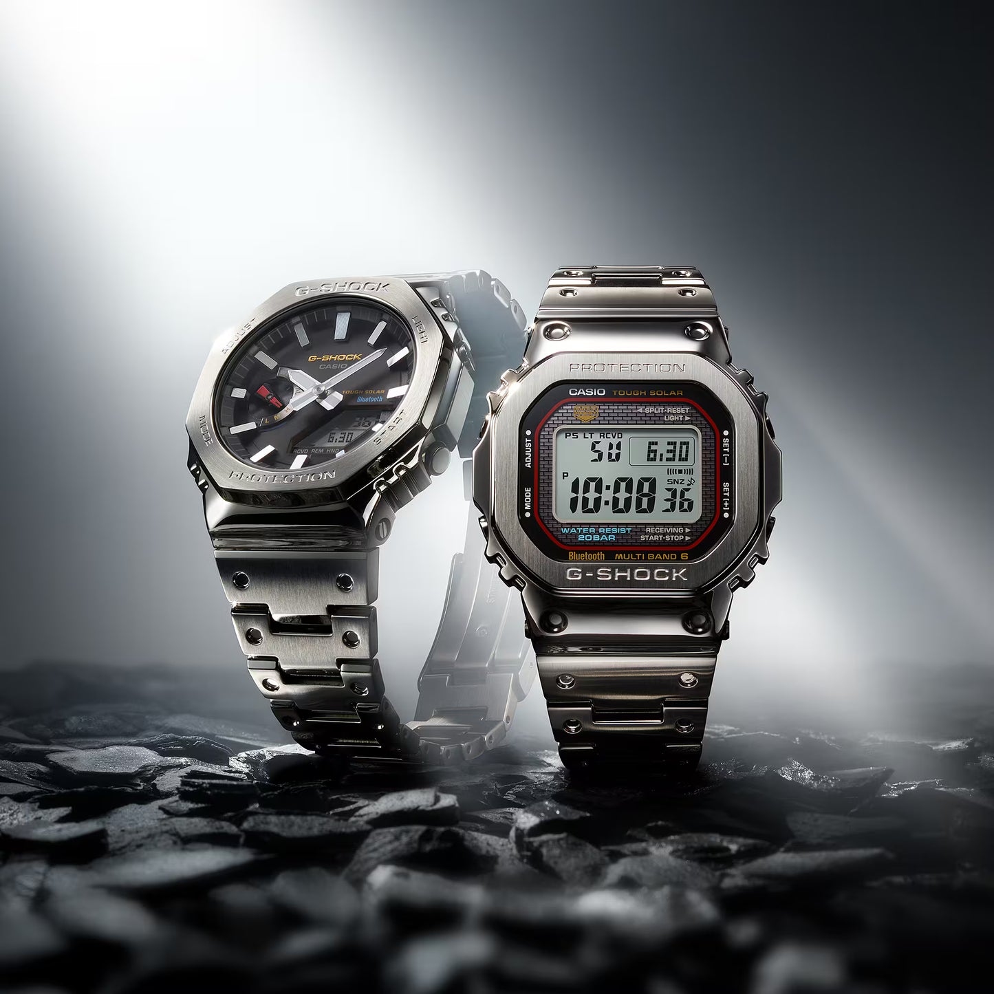 CASIO G-SHOCK GMB2100SD-1C STEEL SOLAR BLUETOOTH A/D WATCH