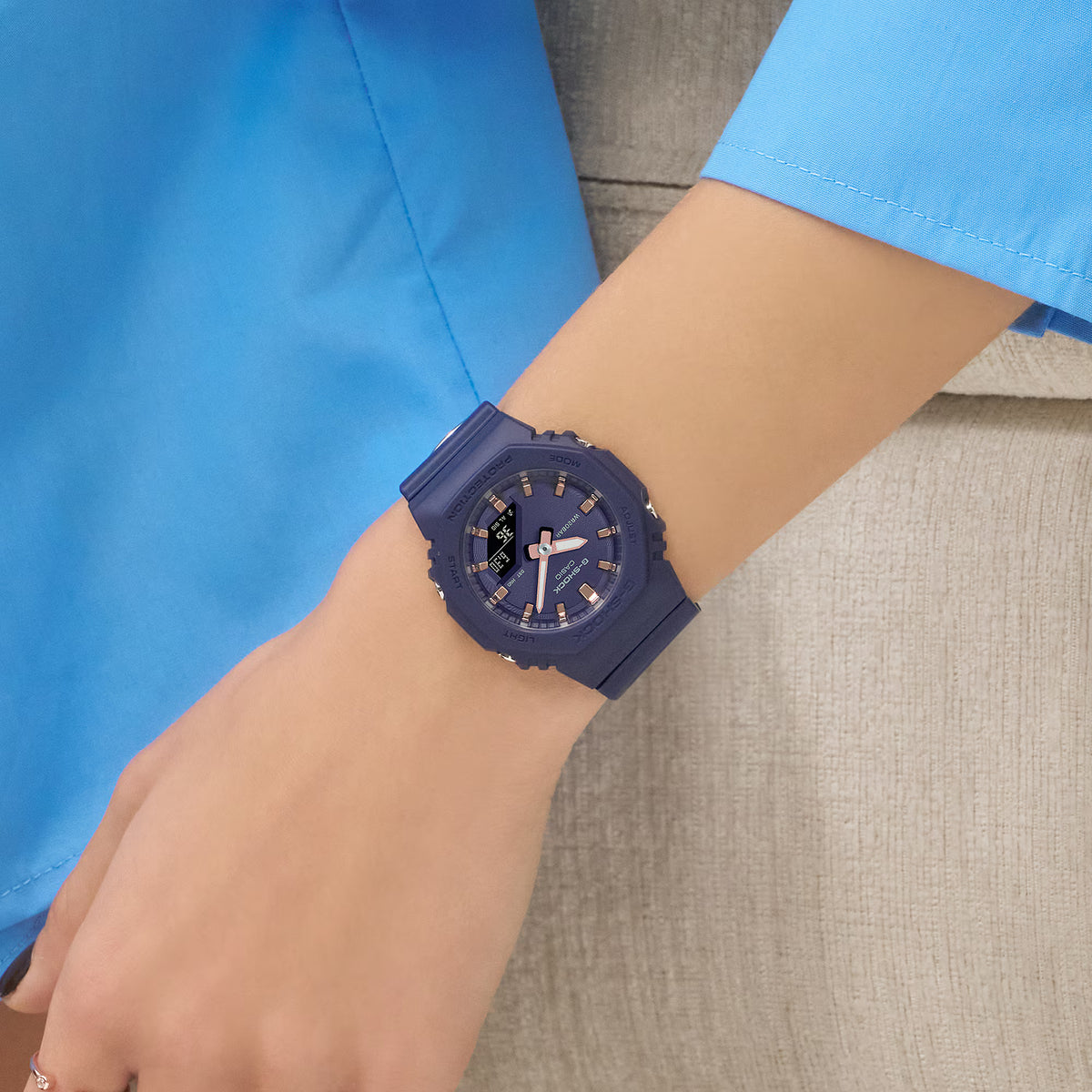 CASIO G-SHOCK GMA-P2100M-2A BLUE WOMEN'S WATCH