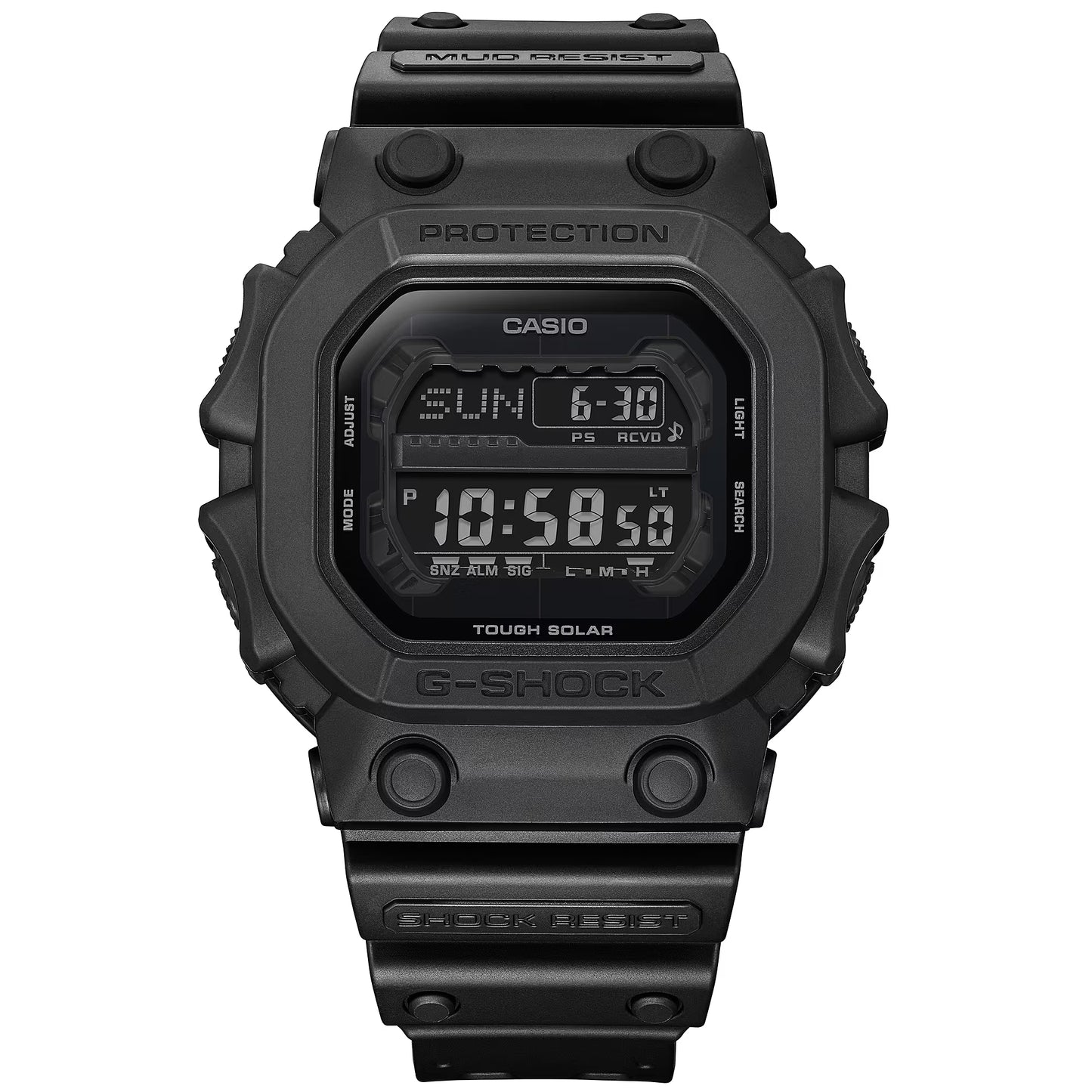 CASIO G-SHOCK GX-56UBB-1 NEW "KING" BLACK SOLAR DIGITAL WATCH