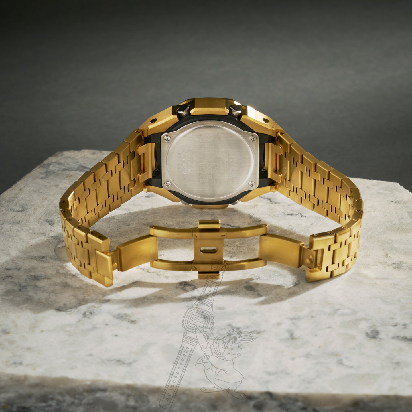 CASIOAK FULL GOLD G-SHOCK MOD GA2100 GA-2100 MEN’S WATCH
