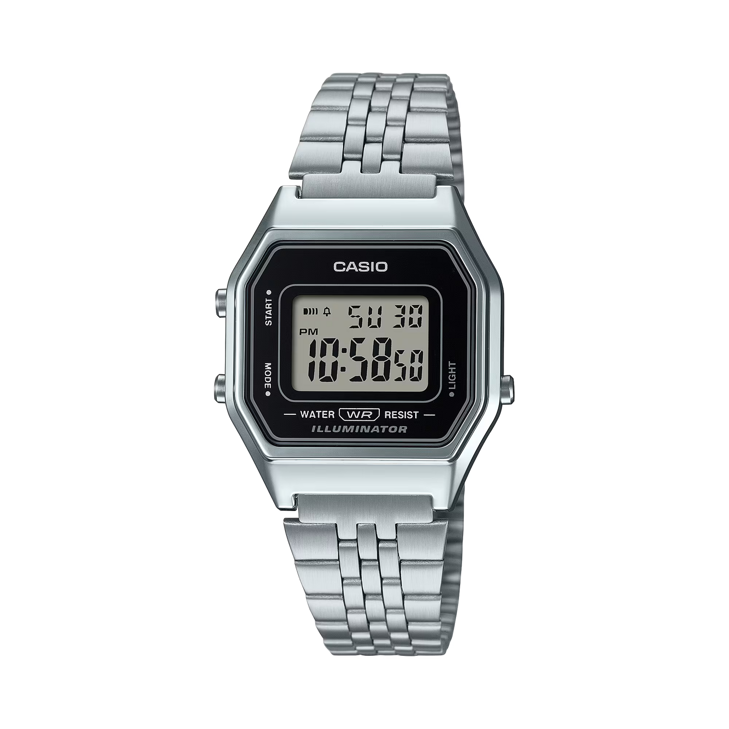 CASIO LA680WA-1 LA680WA BLACK DIAL WOMEN'S DIGITAL WATCH