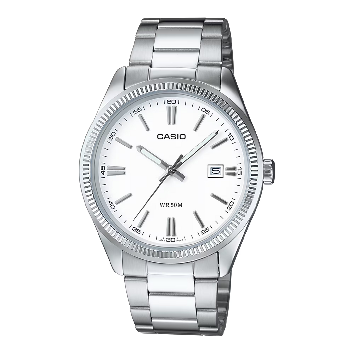 CASIO MTP-1302D-7A1V WHITE 38.5MM QUARTZ ANALOG WATCH