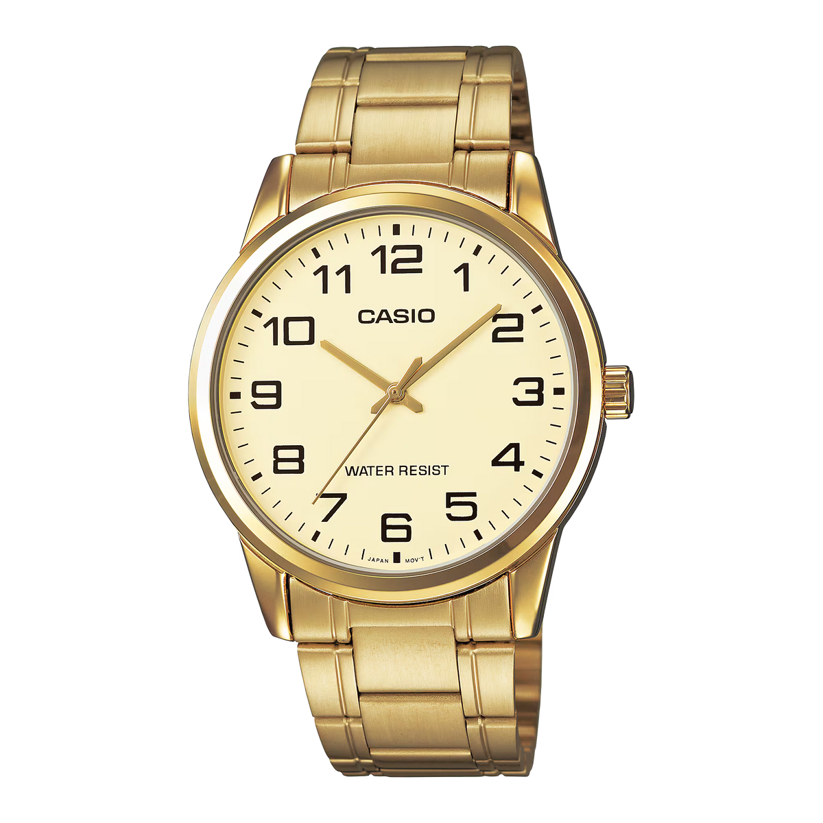 CASIO MTP-V001G-9B GOLD TONE STAINLESS STEEL QUARTZ MEN'S WATCH