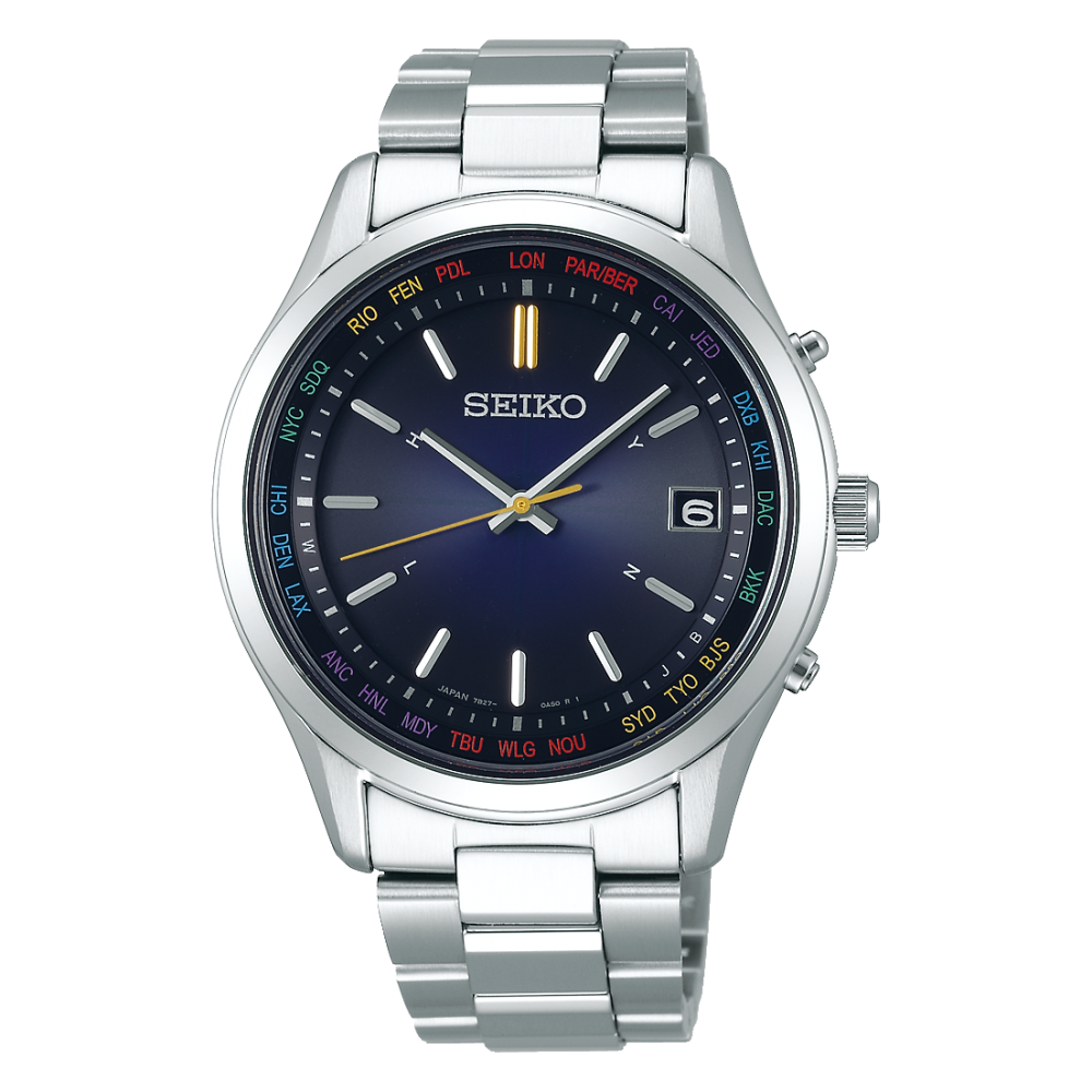 SEIKO SELECTION SBTM279J WORLD TIME LTD EDITION MEN'S WATCH