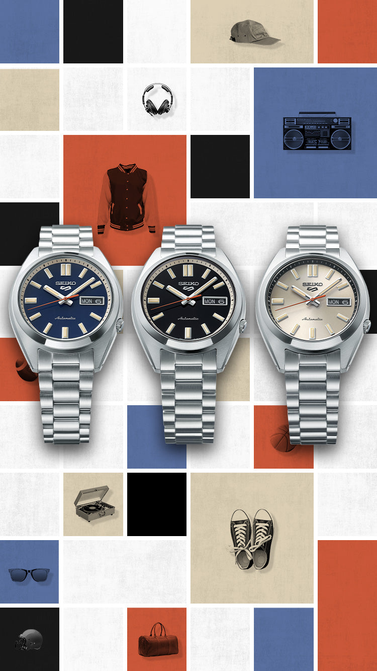 SEIKO 5 SRPK87K1 SRPK87 SNXS AUTOMATIC BLUE DIAL WATCH