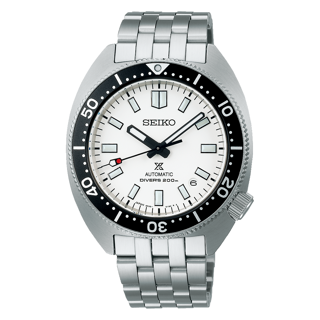 SEIKO PROSPEX SPB313J1 SLIM TURTLE 41MM WHITE DIAL AUTOMATIC DIVER