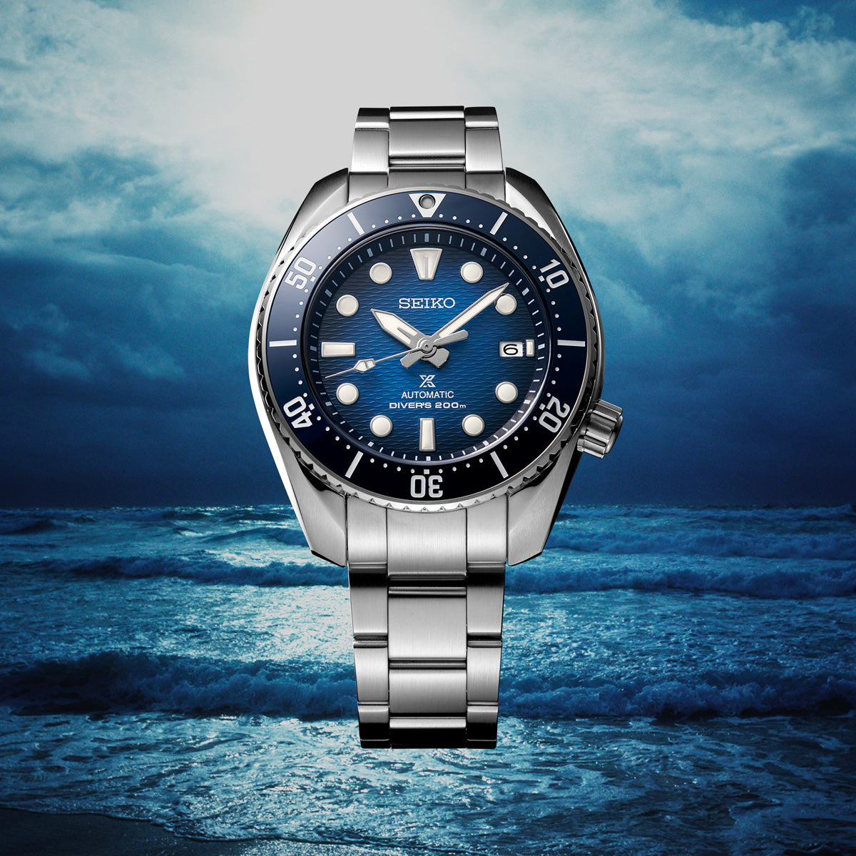 SEIKO PROSPEX SPB321J1 GRADATED BLUE DIAL SUMO 42MM AUTOMATIC DIVER