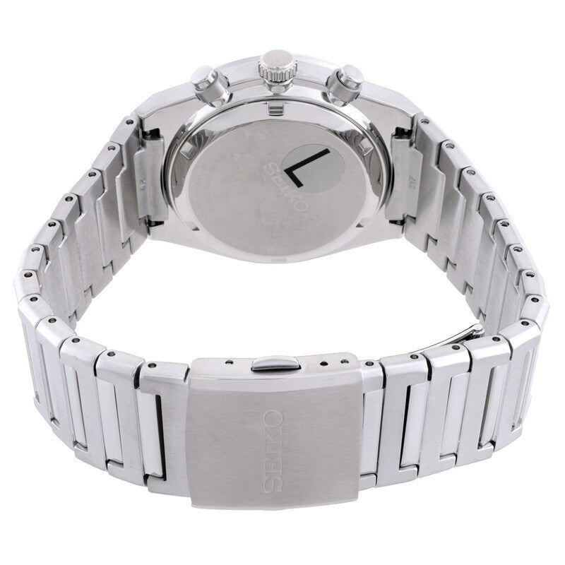 SEIKO SSB459P1 SSB459 QUARTZ CHRONOGRAPH ICE BLUE DIAL MEN'S WATCH