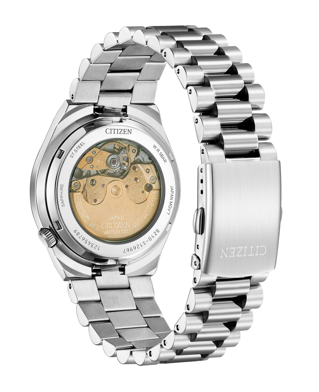 CITIZEN NJ0150-81Z TSUYOSA AUTOMATIC YELLOW DIAL WATCH