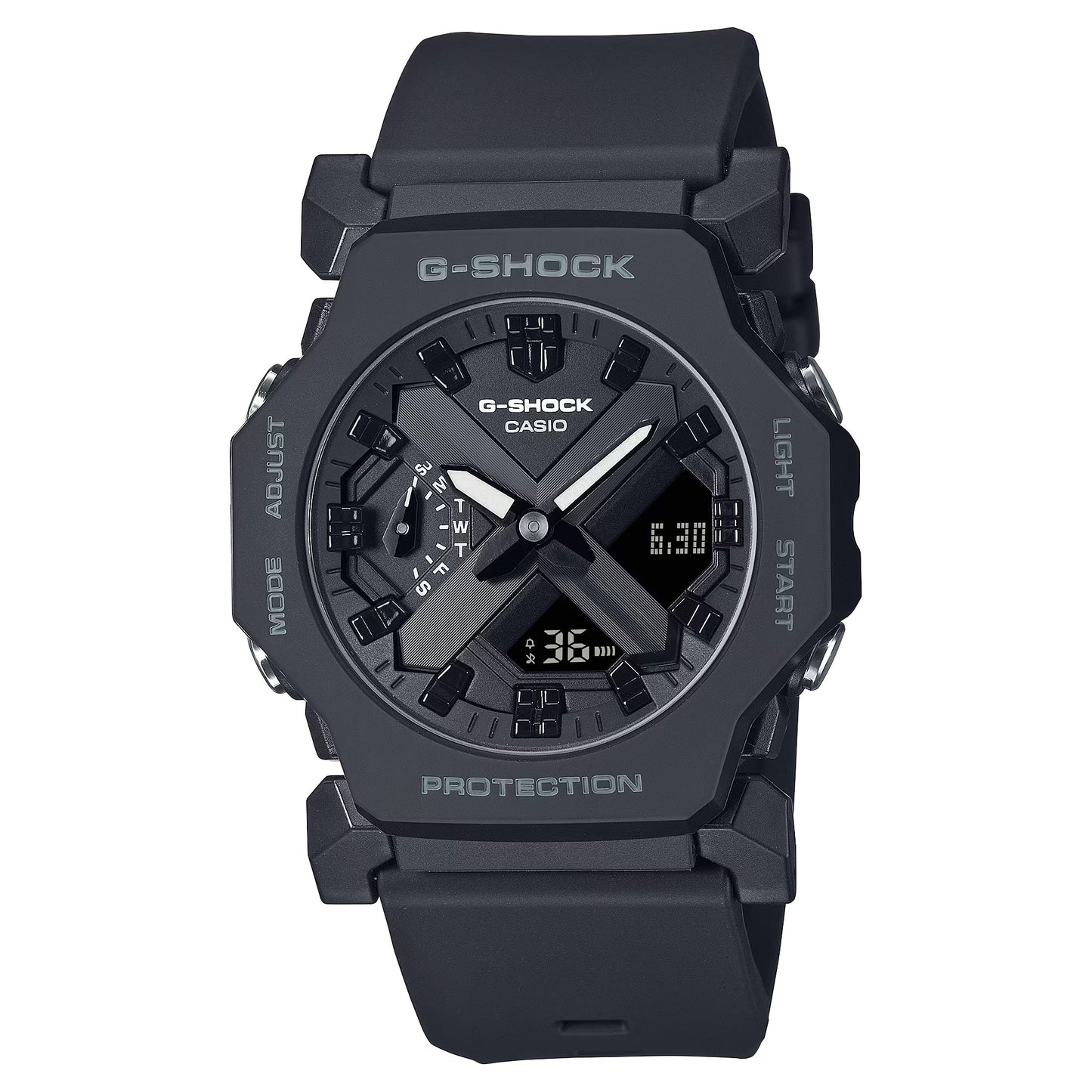 CASIO G-SHOCK GA-2300-1A BLACK MEN'S A/D WATCH