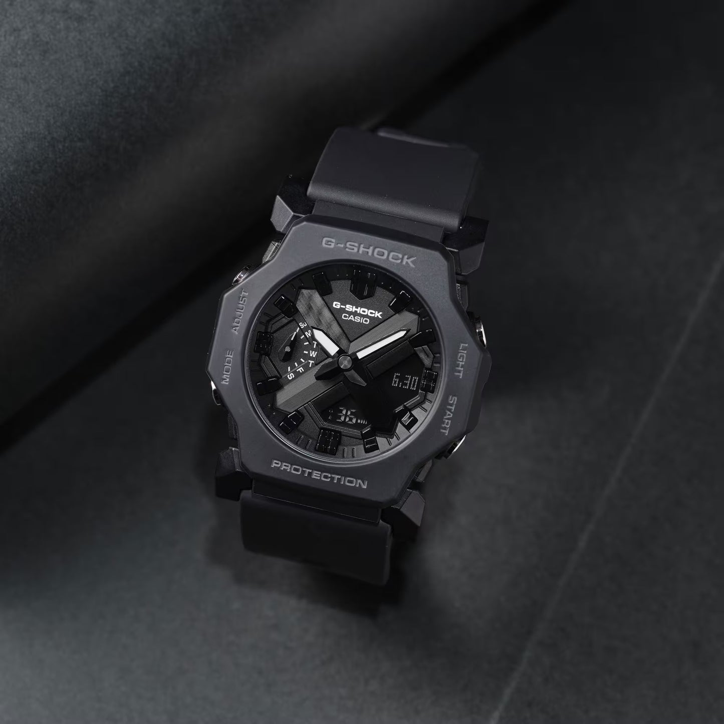 CASIO G-SHOCK GA-2300-1A BLACK MEN'S A/D WATCH