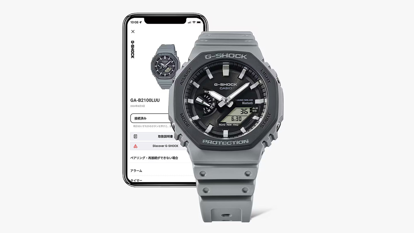 CASIO G-SHOCK GA-B2100LUU-8A URBAN UTILITY SOLAR BLUETOOTH A/D WATCH