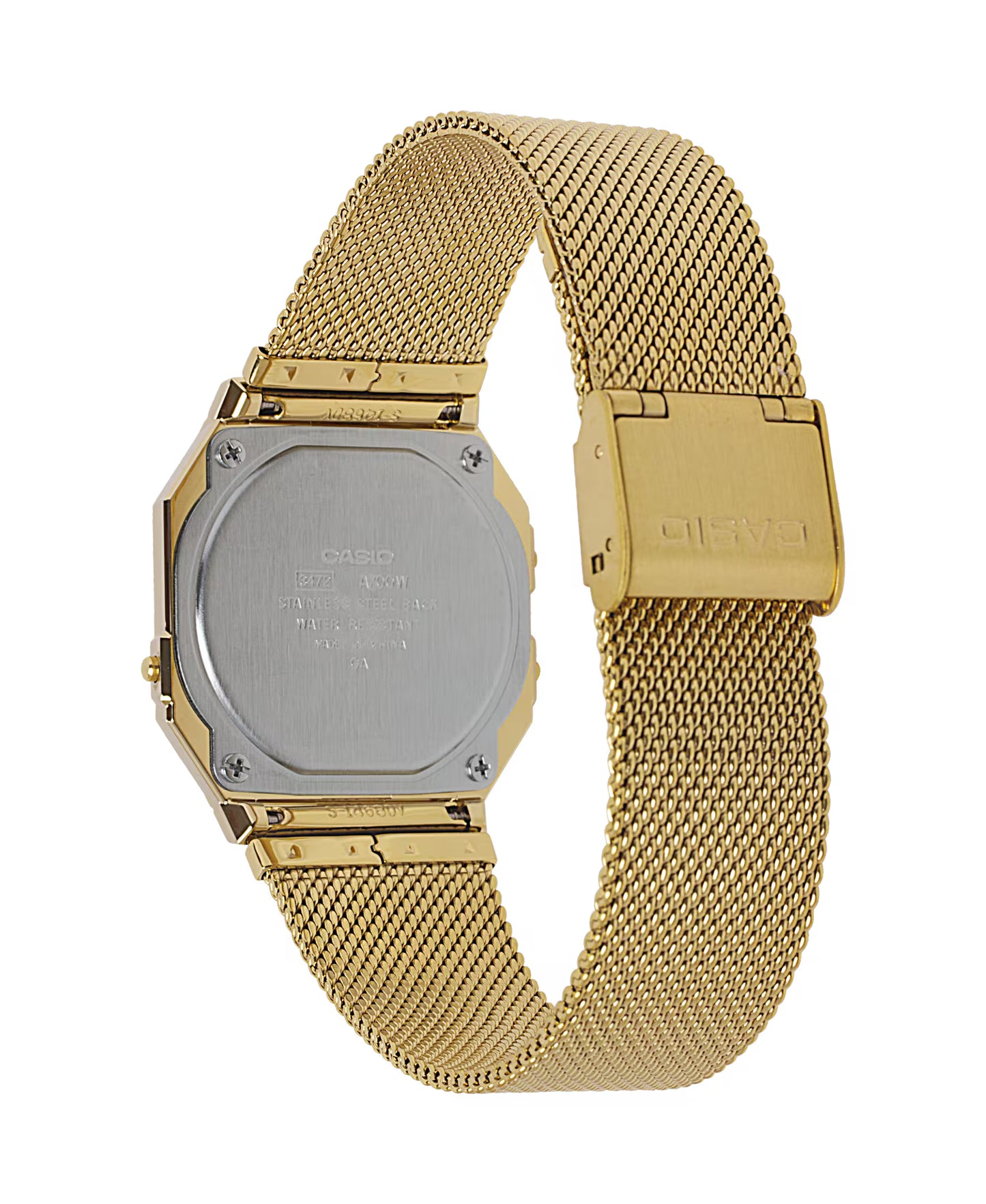 CASIO A700WMG-9AVT A700WMG-9A GOLD TONE / STEEL DIGITAL WATCH