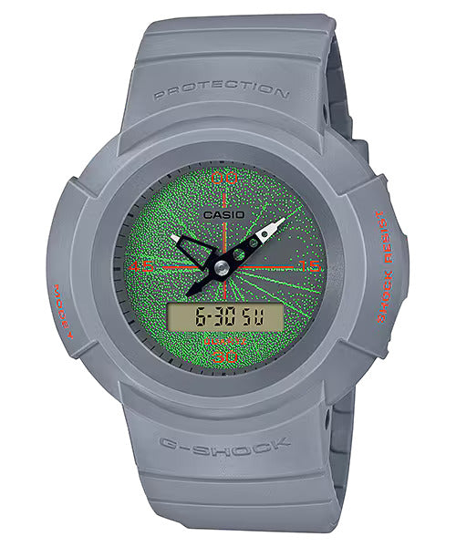 CASIO G-SHOCK AW-500MNT-8A YOSHIROTTEN GREY A/D WATCH