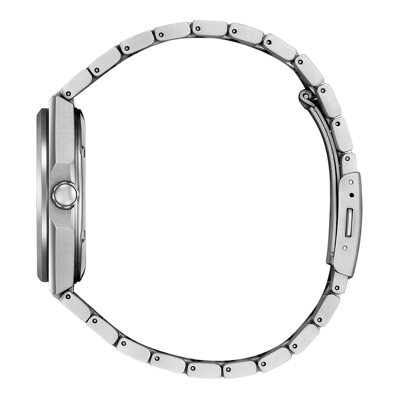 CITIZEN AW0130-85Z "ZENSHIN" 3-HAND SUPER TITANIUM SALMON / ORANGE DIAL WATCH