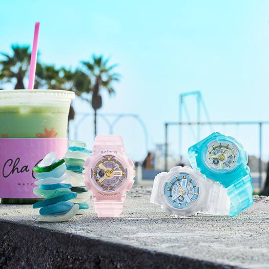 CASIO BABY-G BA-110SC-2A BLUE / TEAL LADIES WATCH