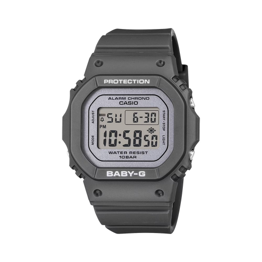 CASIO BABY-G BGD-565SC-1 GREY DIGITAL LADIES WATCH