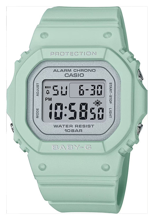 CASIO BABY-G BGD-565SC-3 GREEN DIGITAL WATCH