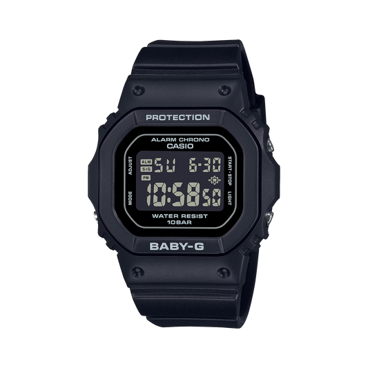 CASIO BABY-G BGD-565U-1 BLACK DIGITAL WATCH