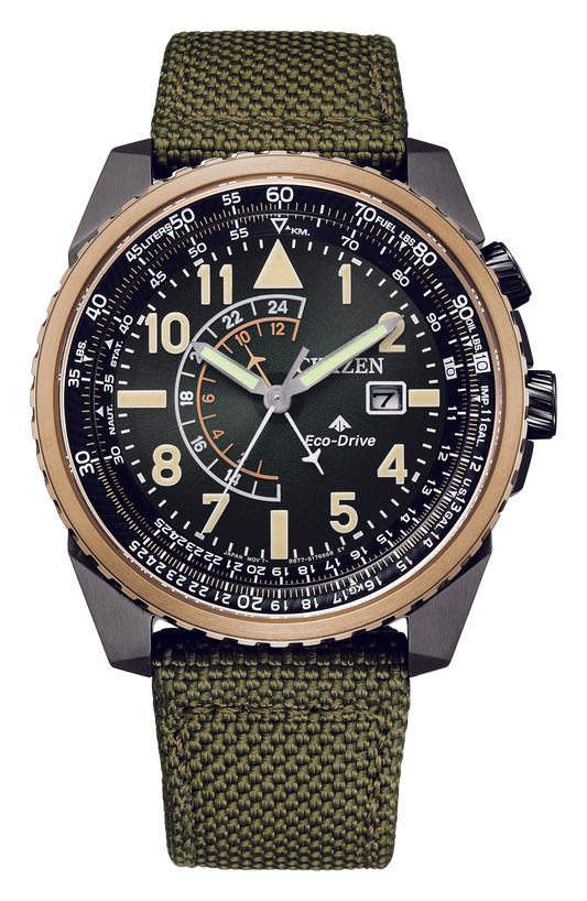 CITIZEN BJ7136-00E ECO-DRIVE PROMASTER SKY BLACK DIAL MEN'S WATCH