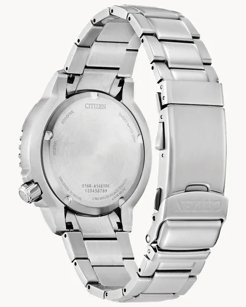 CITIZEN BN0167-50H ECO-DRIVE PROMASTER DIVER GREY DIAL WATCH