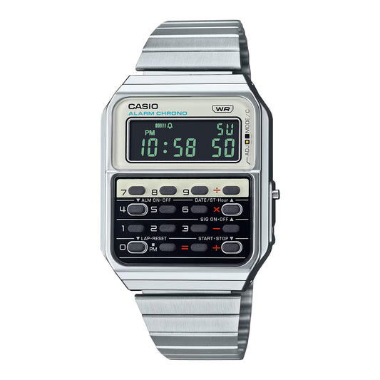 CASIO CA-500WE-7B CA500 CLASSIC CALCULATOR WHITE DIGITAL WATCH
