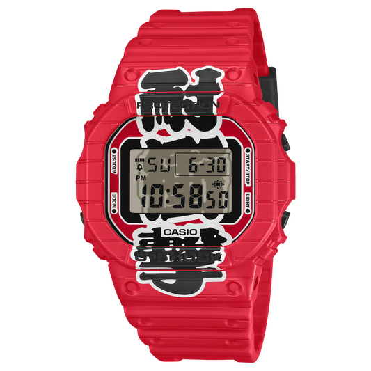 CASIO G-SHOCK DW-5600AKA-4 AKA-CHOCHIN RED DIGITAL WATCH