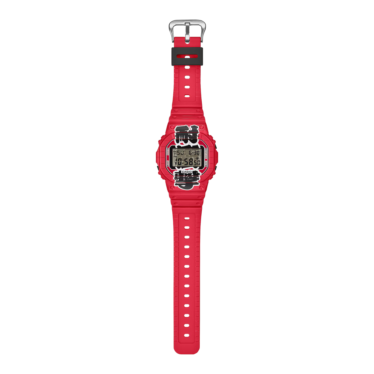 CASIO G-SHOCK DW-5600AKA-4 AKA-CHOCHIN RED DIGITAL WATCH