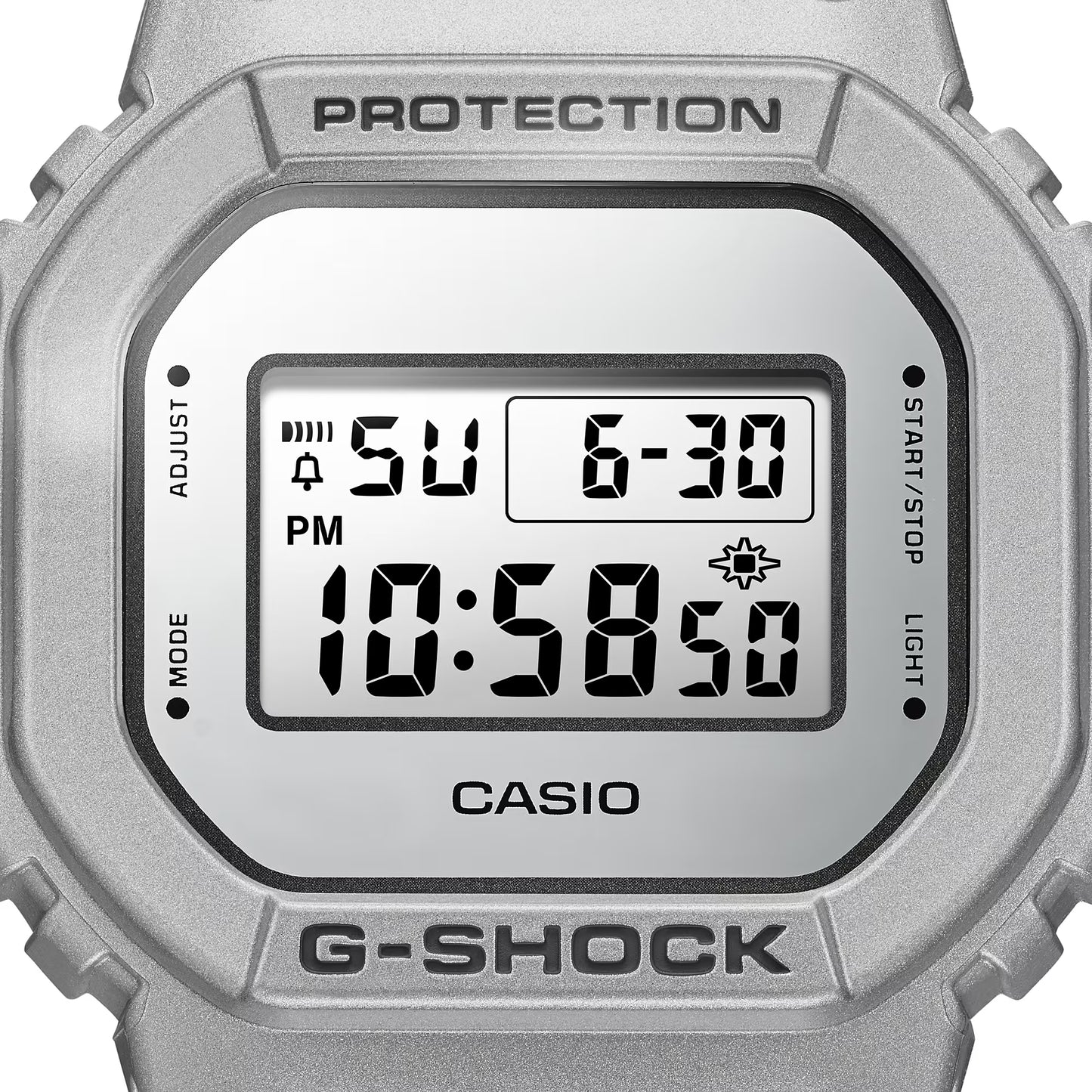 CASIO G-SHOCK DW-5600FF-8 SILVER DIGITAL WATCH